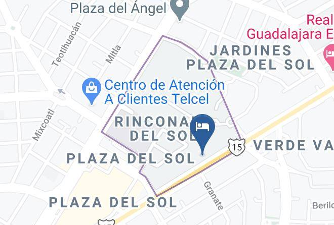 Zapopan - Hotel Celta Maps