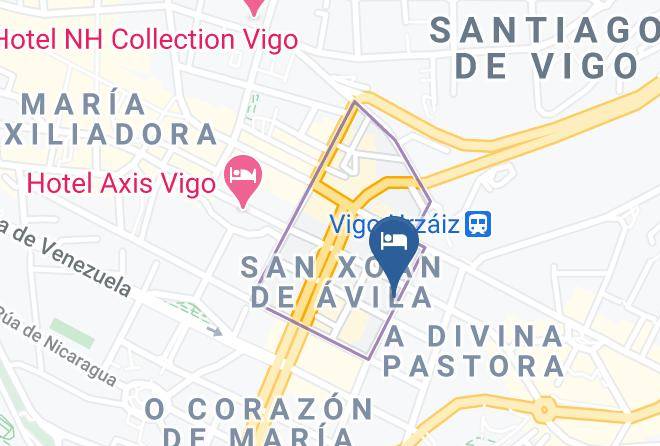 Pontevedra - Hotel Celta Maps