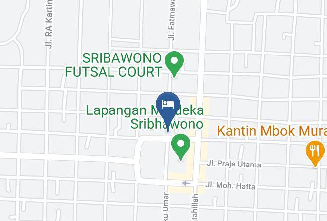 Lampung Timur - Hotel Cempaka Indah Maps
