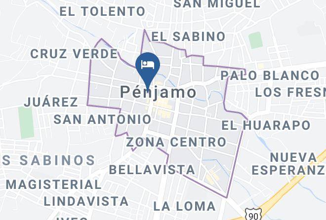 Penjamo - Hotel Cendejas Maps