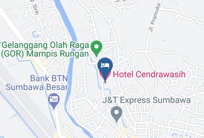 Sumbawa - Hotel Cendrawasih Maps