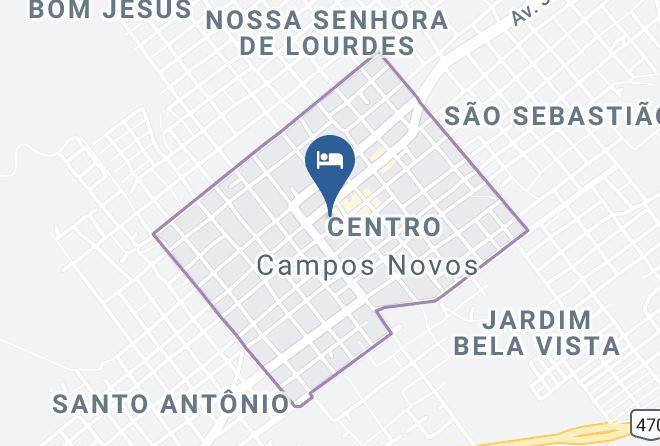 Campos Novos - Hotel Ceni Maps