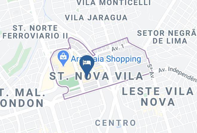 Goiania - Hotel Cenorte Maps