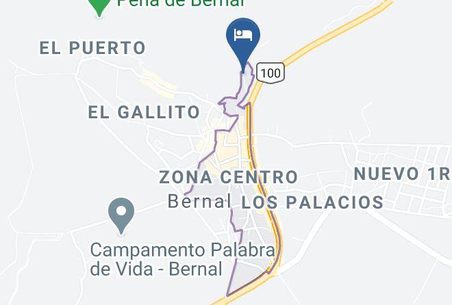 Ezequiel Montes Municipality - Hotel El Centenario Los Arroyitos Maps