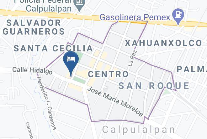 Calpulalpan Municipality - Hotel Centenario Maps