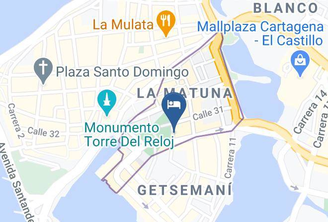 Hotel Centenario Map