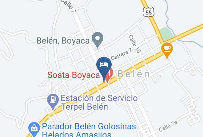Belen - Hotel Centenario Plaza Maps
