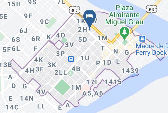 Hotel Centenario Map