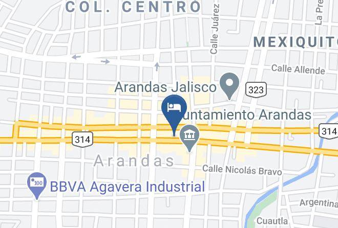 Arandas - Hotel Centinela Grand Maps