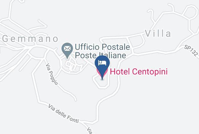 Rimini - Hotel Centopini Maps