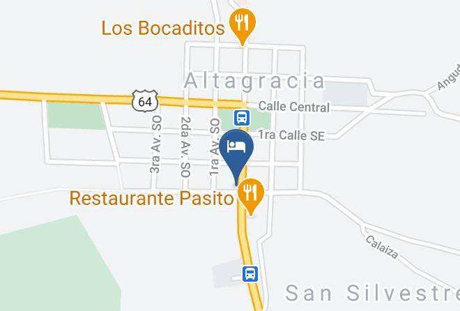 Altagracia - Hotel Central Altagracia Maps