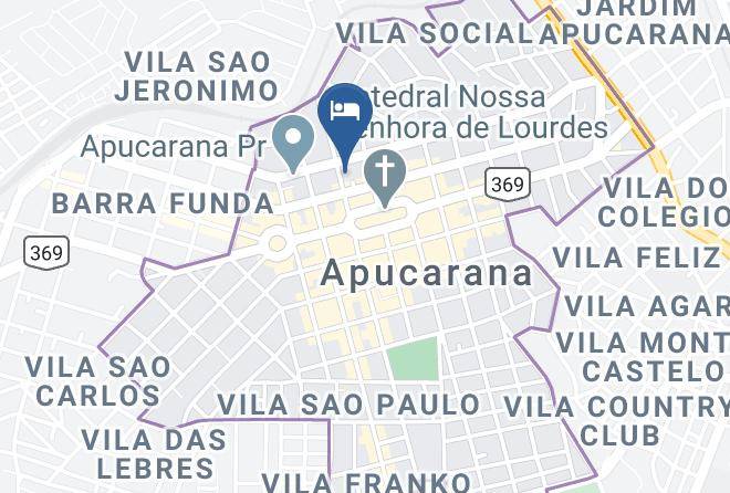 Apucarana - Hotel Central Maps