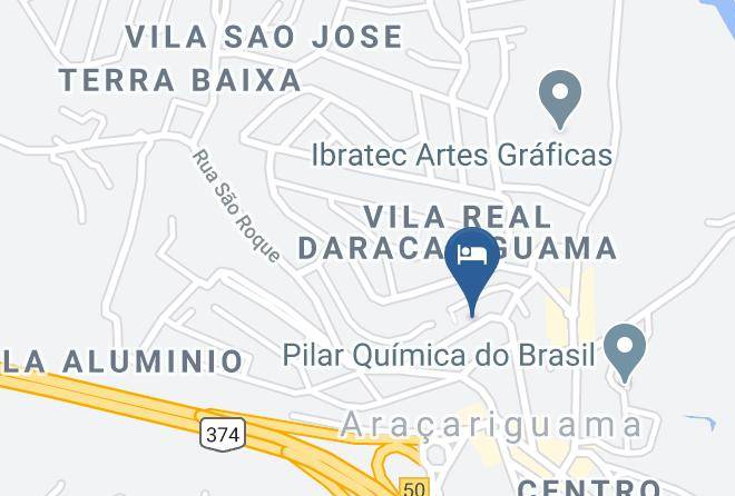 Aracariguama - Hotel Central Aracariguama Maps