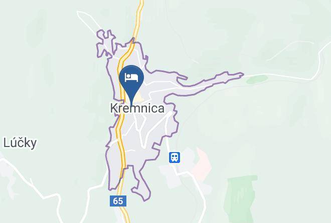 Ziar Nad Hronom - Hotel Central Maps