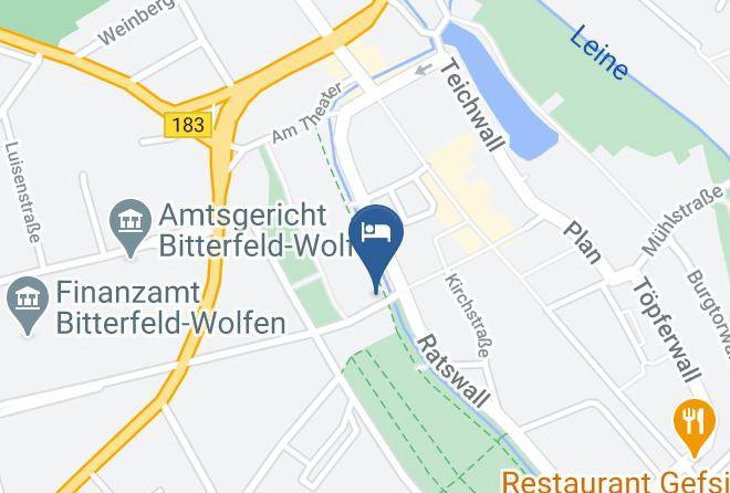 Anhalt Bitterfeld - Hotel Central Maps