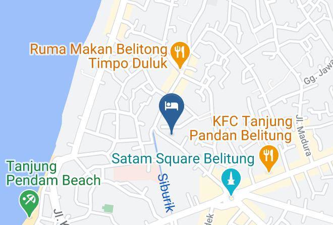 Belitung Regency - Hotel Central City Maps
