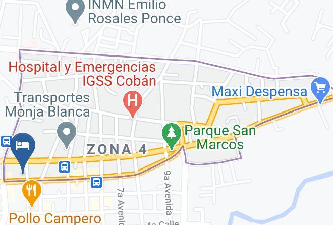 Coban - Hotel Central Maps