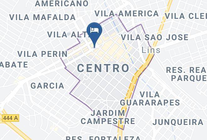 Lins - Hotel Central De Lins Maps