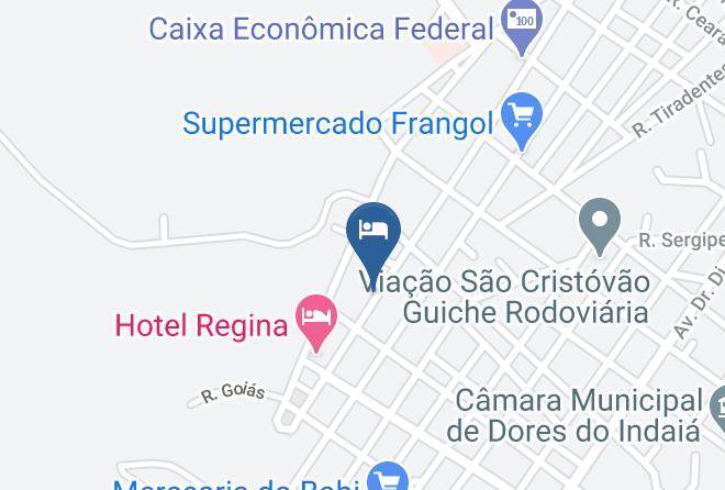 Dores Do Indaia - Hotel Central Dorense Maps