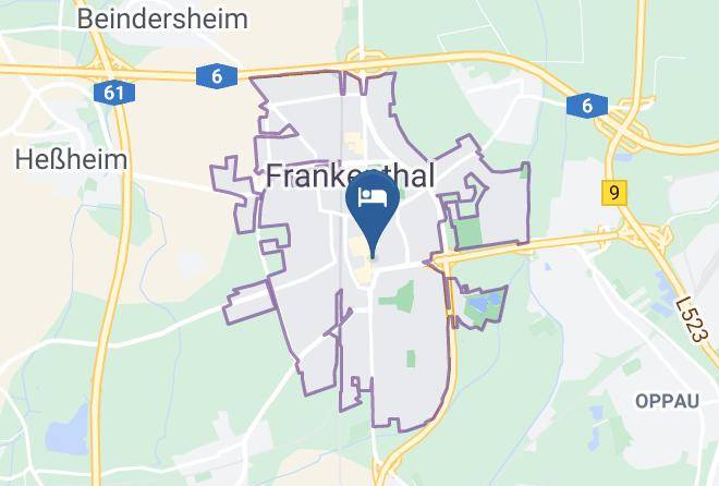 Frankenthal - Hotel Central Frankenthal Maps