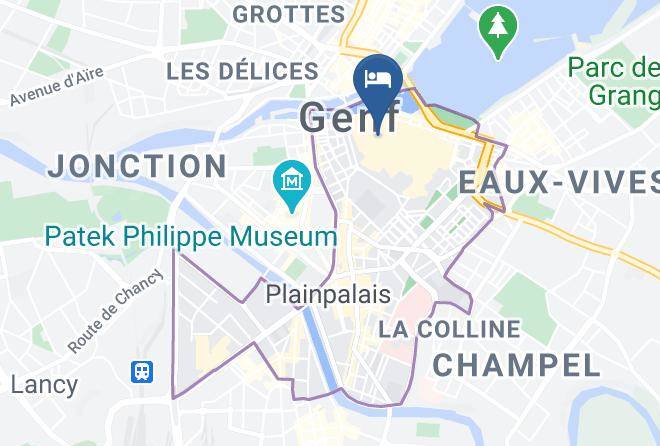 Geneva - Hotel Central Maps