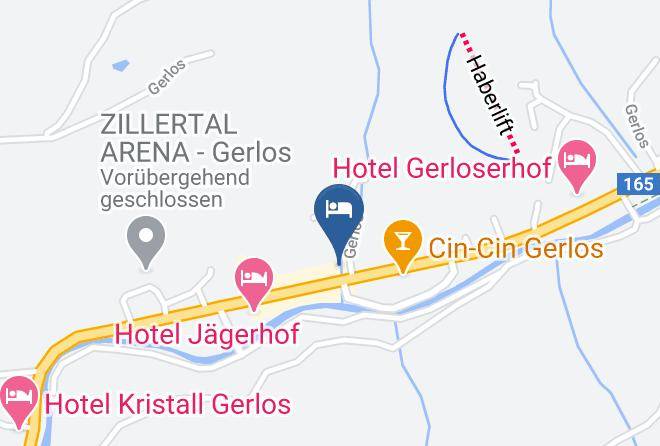 Schwaz - Hotel Central Maps