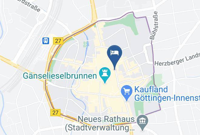 Gottingen - Hotel Central Maps