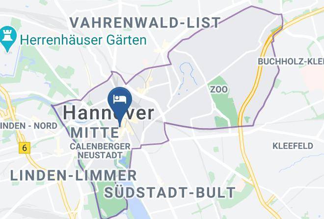 Stadt Hannover - Hotel Central Hannover & Handels Gmbh Maps