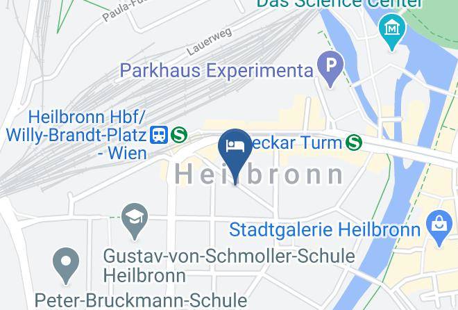 Heilbronn - Hotel Central Maps