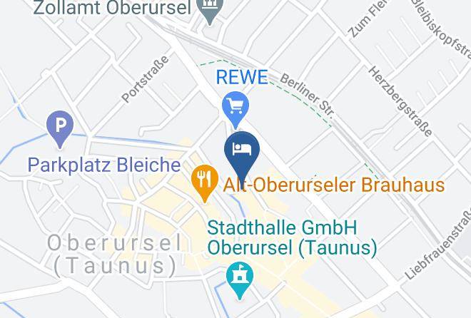 Hochtaunuskreis - Hotel Central Maps