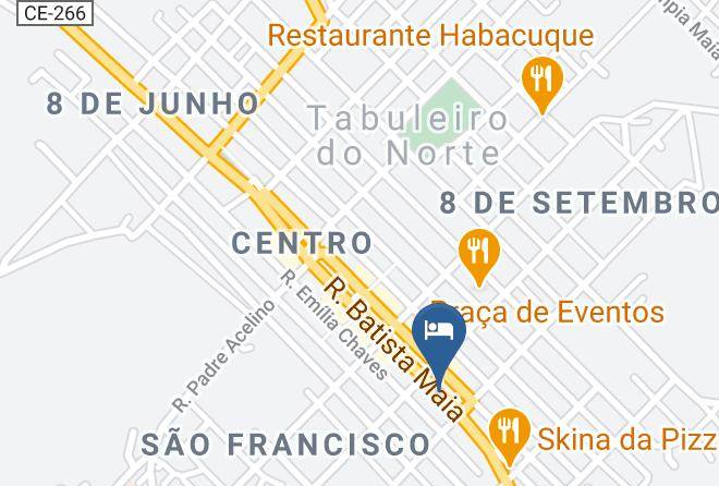 Tabuleiro Do Norte - Hotel Central Ii Maps