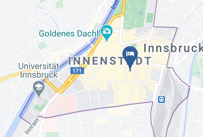 Innsbruck Stadt - Hotel Central Maps