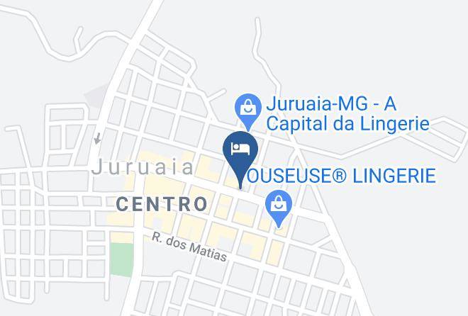 Juruaia - Hotel Central Maps