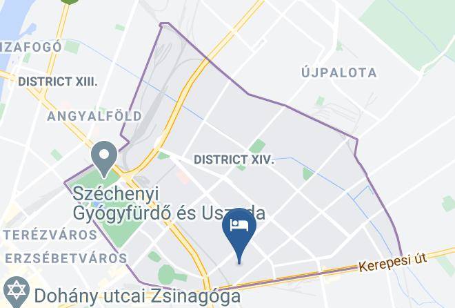 Hotel Central King Budapest Map