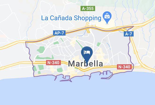 Malaga - Hotel Central Marbella Maps
