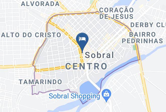 Sobral - Hotel Central Maps