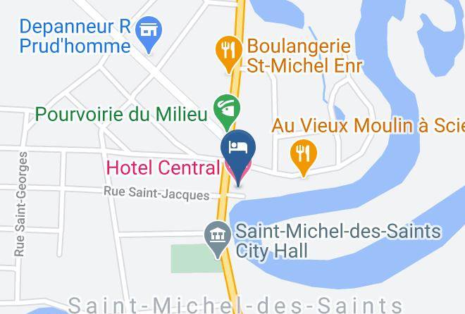 Matawinie Regional County Municipality - Hotel Central Maps