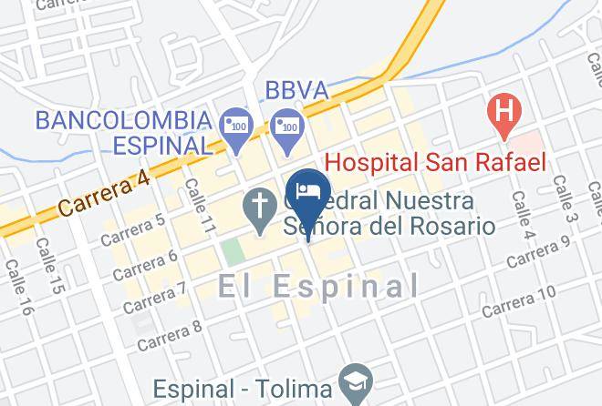 Espinal - Hotel Central Park Maps