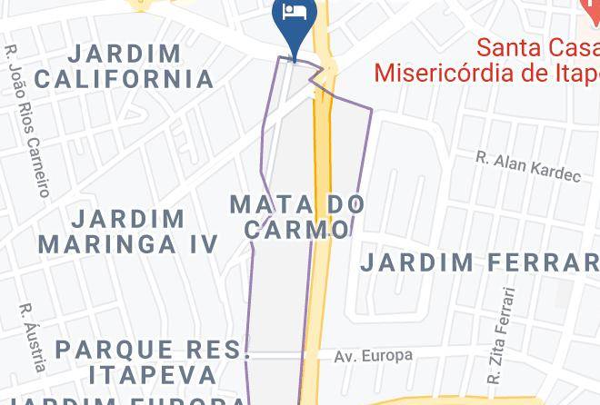 Itapeva - Hotel Central Park Maps