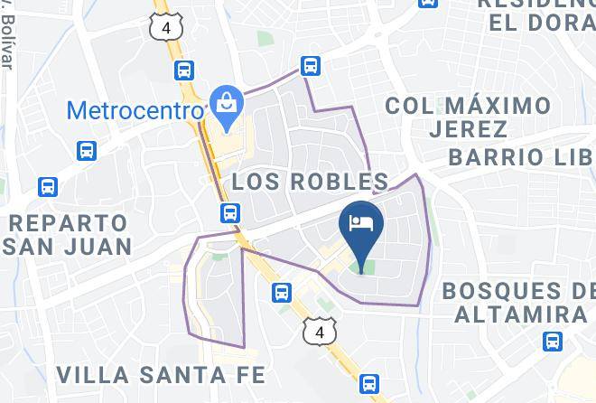 Managua - Hotel Central Park Managua Maps