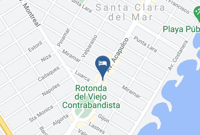 Mar Chiquita - Hotel Central Park Maps