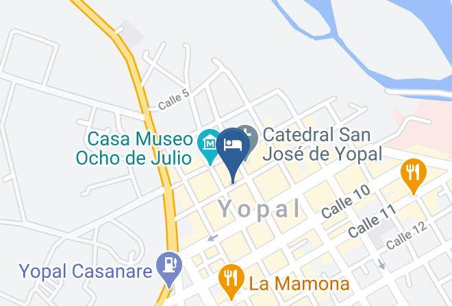 Yopal - Hotel Central Park Maps