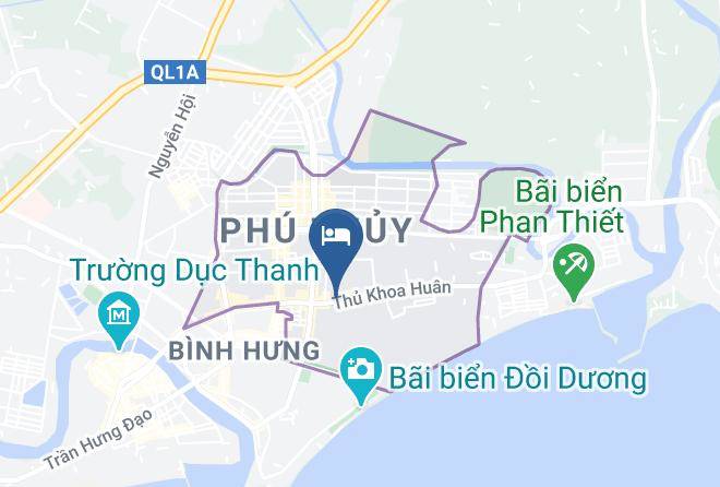 Phan Thit - Hotel Central Petro Maps