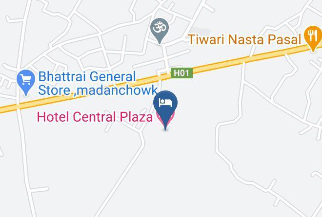 Nepalgunj - Hotel Central Plaza Maps