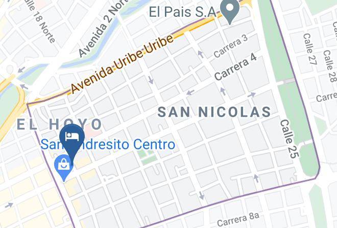 Cali - Hotel Central Point Cali Maps