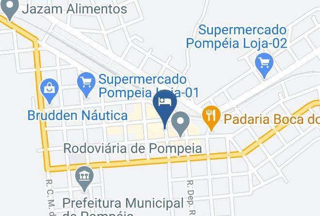 Pompeia - Hotel Central Pompeia Maps