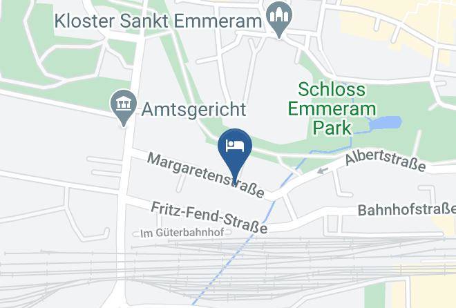 Hotel Central Regensburg Citycentre Map