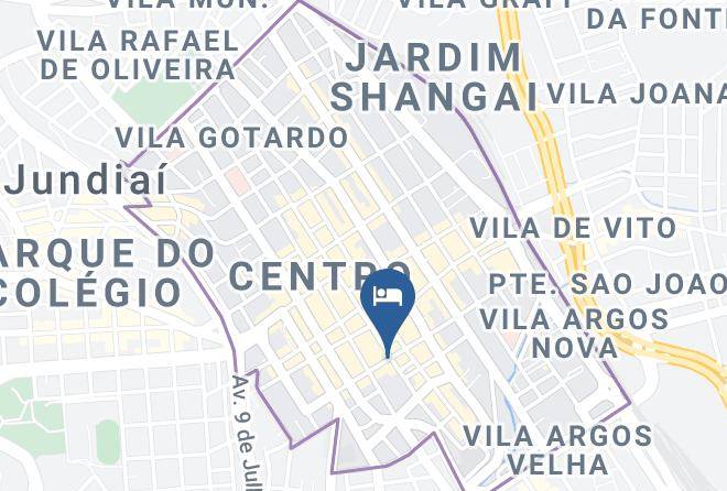 Jundiai - Hotel Central Rosario Maps
