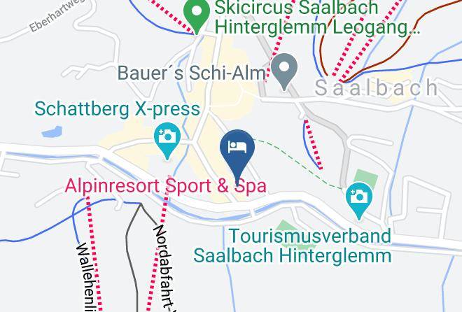 Zell Am See - Hotel Central Maps