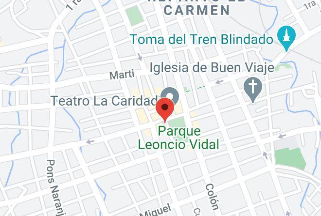 Santa Clara - Hotel Central Maps